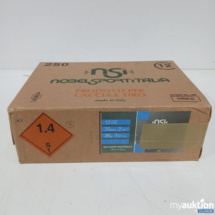 Artikel Nr. 898551: Nsi 12 Calibro 70mm 2 3/4" 36g  250 Plashic Shotshells