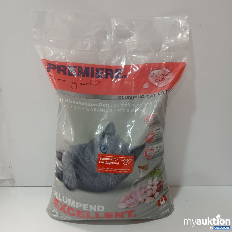 Artikel Nr. 958551: Premiere Clumping Cat Litter mit Kirschblütten-Duft 12kg 
