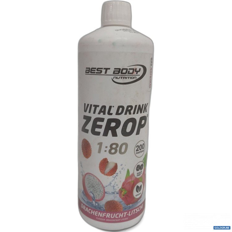 Artikel Nr. 960551: Best Body Vital Drink Zerop 1:80 Drachenfrucht-Litschi 1000ml 