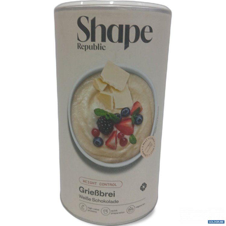 Artikel Nr. 970551 Artikel Nr. 970551: Shape Republic Grießbrei Weiße Schokolade,560g