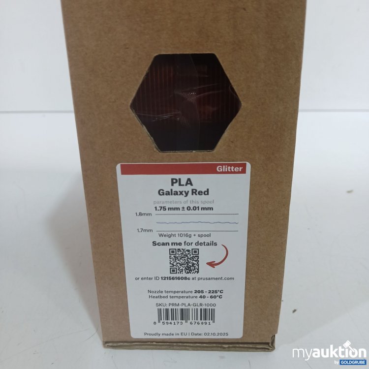 Artikel Nr. 972551: Prusament PLA Galaxy Red Glitter 1,75mm 1016g 