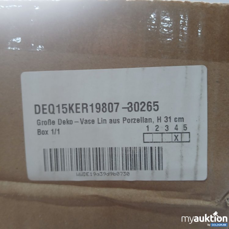 Artikel Nr. 993551 Artikel Nr. 993551: Vase aus Porzellan H 31cm LEV-4844