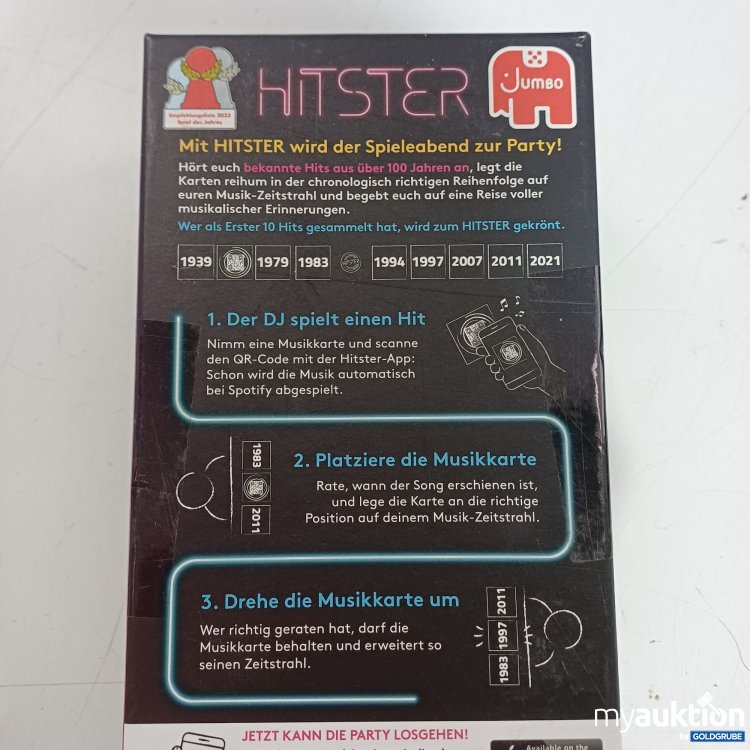 Artikel Nr. 994551: HITSTER Original 