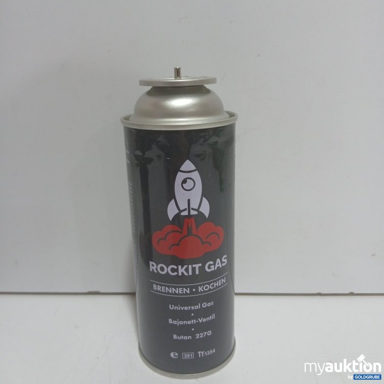 Artikel Nr. 445552 Artikel Nr. 445552: Rockit Gas Butan 227 g Gasdose fehlender Deckel bei einer Dose