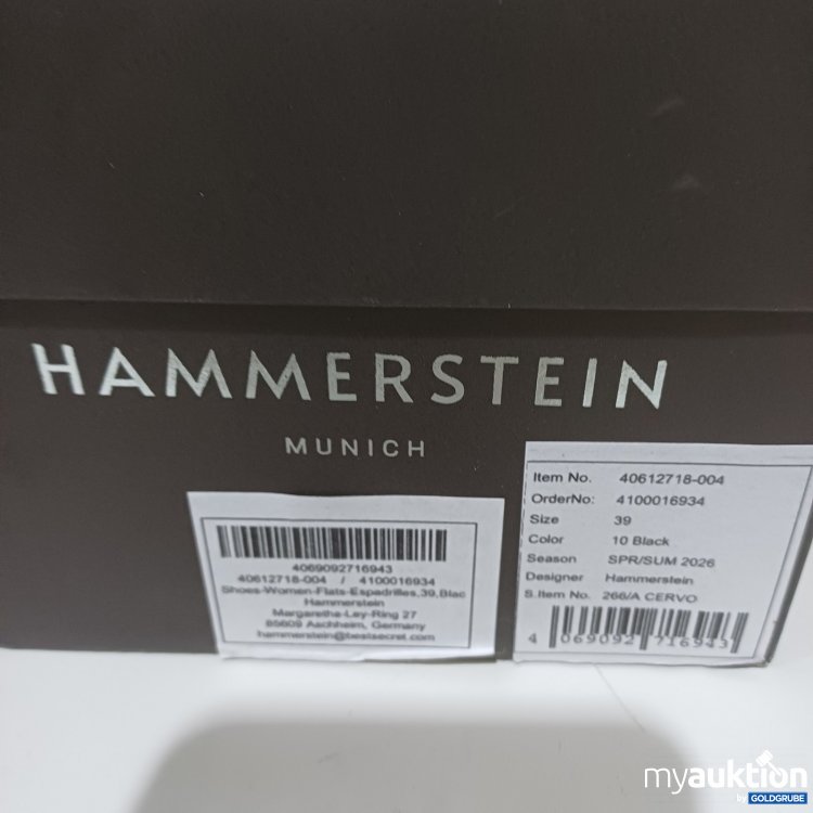 Artikel Nr. 463552: Hammerstein Espadrilles Größe 39