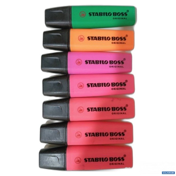 Artikel Nr. 471552: Stabilo Boss Textmarker Original verschiedene Farben 7 Stk.