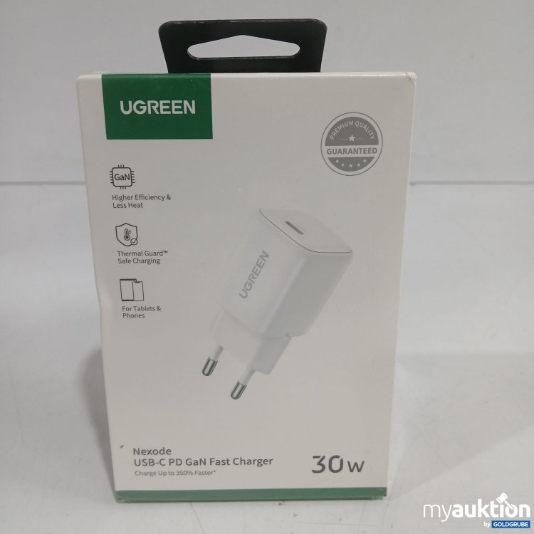 Artikel Nr. 524552: Ugreen Nexode USB-C PD GaN Fast Charger weiß