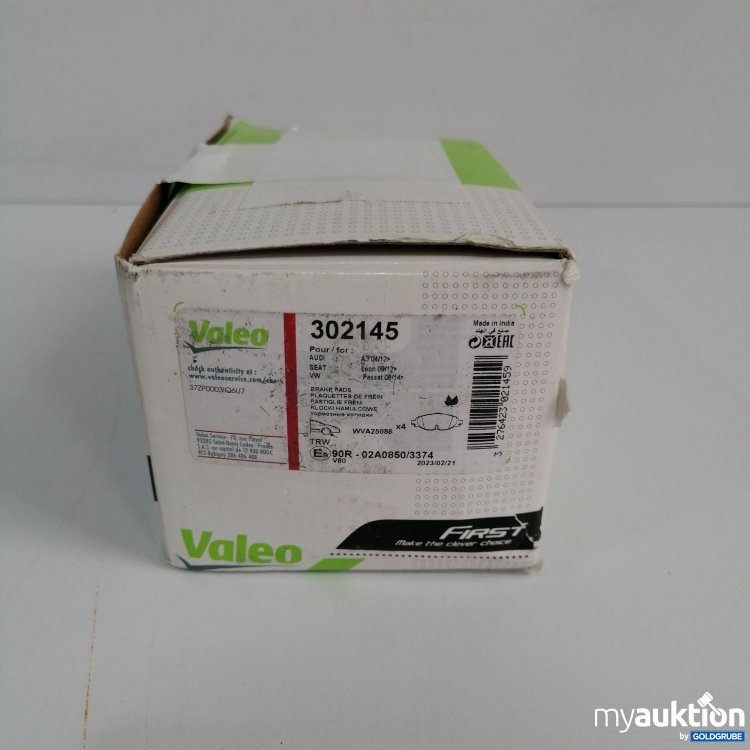 Artikel Nr. 850552: Valeo Bremsbeläge 302145