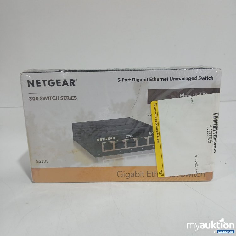 Artikel Nr. 856552: Netgear 300 Switch Series 5-Port Gigabit Ethernet Unmanaged Switch 