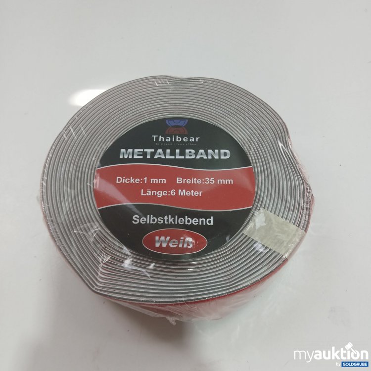 Artikel Nr. 861552: Thaibear Metallband 1mm 35mm 6m