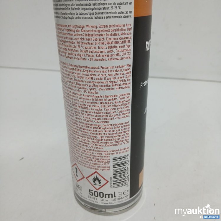Artikel Nr. 890552: Liqui Moly Wachs-Korrosionsschutz 500 ml