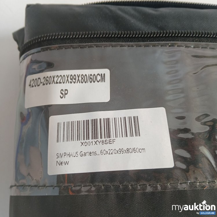 Artikel Nr. 910552: Simphaus Abdeckung 420D-260x220x99x80/60cm 