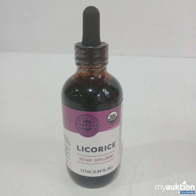 Artikel Nr. 970552: Vimergy Licorice Süssholzwurzel 115ml 