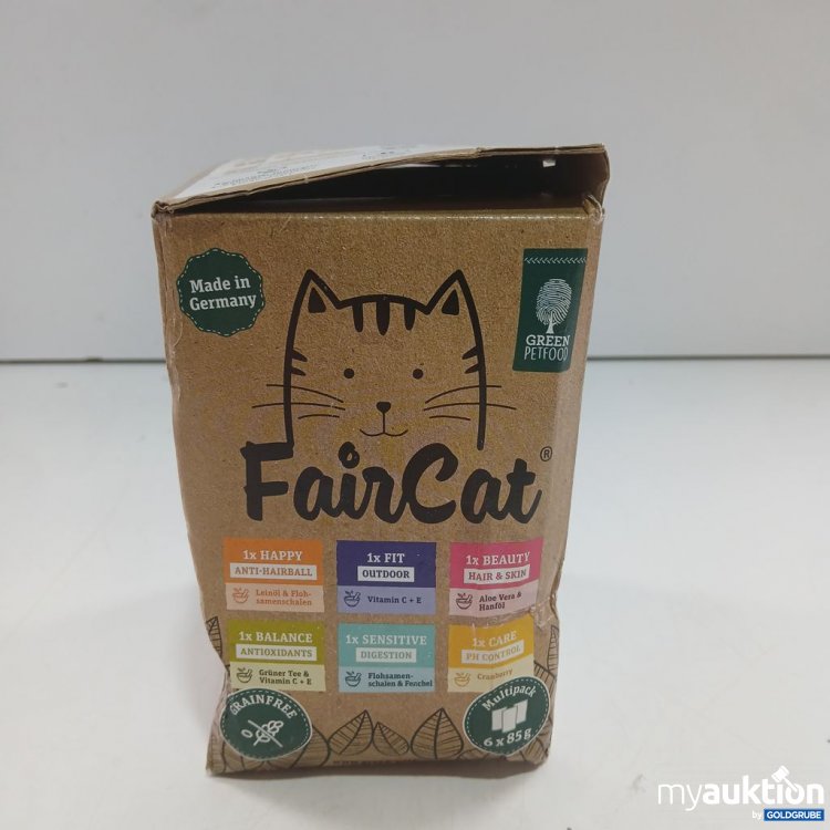 Artikel Nr. 973552: FairCat Katzenfutter Multipack 6x85g