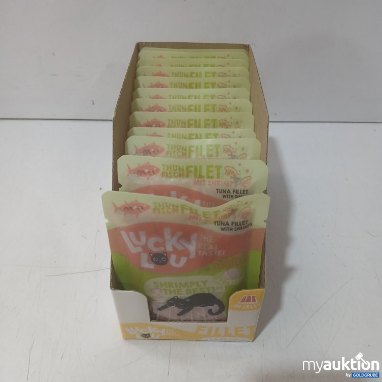 Artikel Nr. 469553: Lucky Lou Thunfischfilet mit Shrimps in Jelly 12x70g
