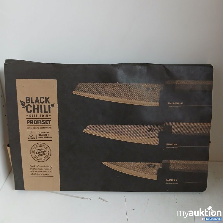 Artikel Nr. 826553 Artikel Nr. 826553: Black Chili Messer Profi Set