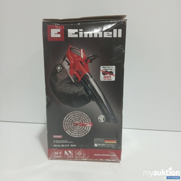 Artikel Nr. 868553: Einhell Akku-Laubsauger GE-CL 36 Li E-Solo 36V
