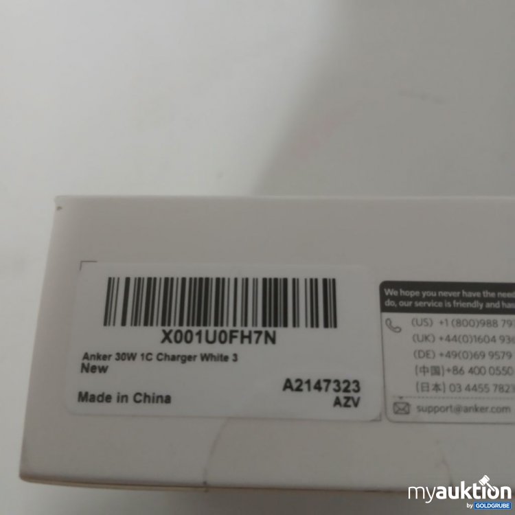 Artikel Nr. 918553: Anker 30W 1C Charger