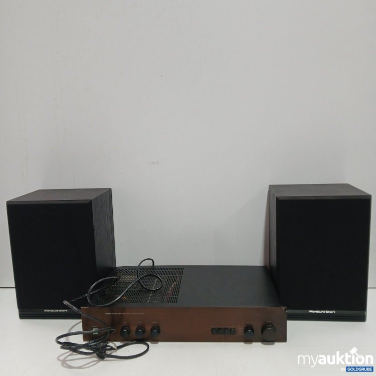 Artikel Nr. 941553: Proton AM-200 Stereo Verstärker mit 2 Lautsprechern