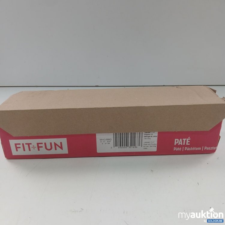 Artikel Nr. 973553: FIT+FUN Paté 16x100g