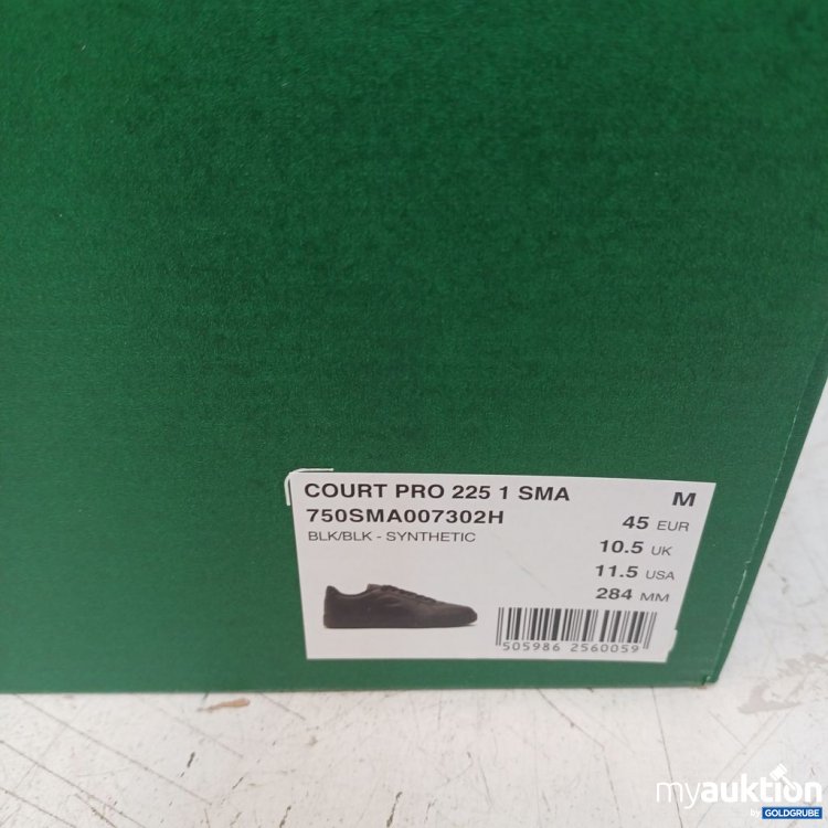 Artikel Nr. 980553 Artikel Nr. 980553: Lacoste Court Pro 225 1 SMA Sneakers Schwarz