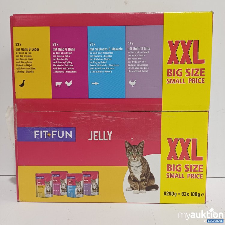 Artikel Nr. 981553: FIT+FUN Jelly Multipack XXL, 4 Sorten, 92x100g