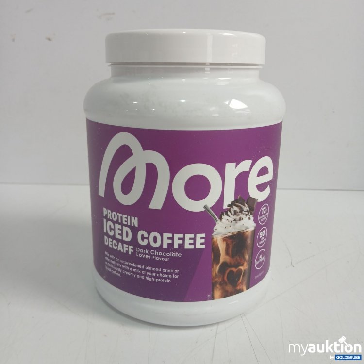 Artikel Nr. 984553 Artikel Nr. 984553: More Protein Iced Coffee Decaff Dark Chocolate Lover 500g