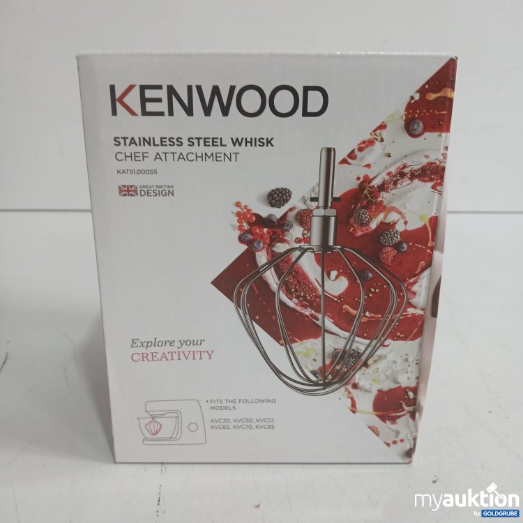 Artikel Nr. 991553: Kenwood stainless steel whisk Chef Attachement KAT51.000SS 