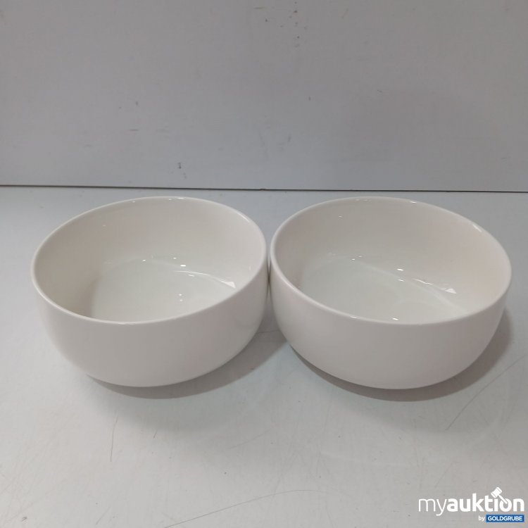 Artikel Nr. 993553 Artikel Nr. 993553: Westwing Porzelan-Schüssel weiß DM ca 14cm, Höhe ca 6,5cm 2Stk