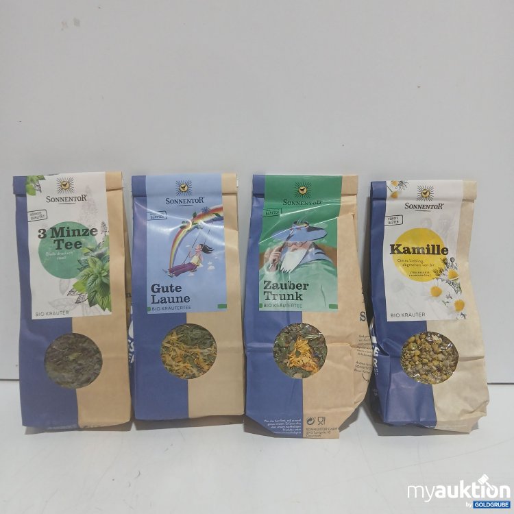 Artikel Nr. 998553: Sonnentor Tee diverse Sorten 4x50g