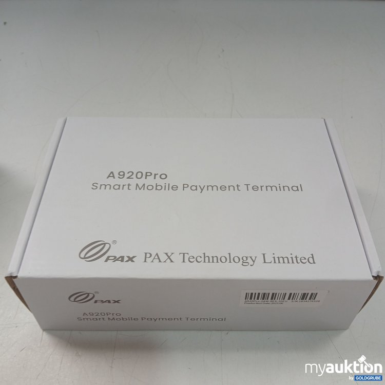 Artikel Nr. 447554 Artikel Nr. 447554: PAX A920Pro Smart Mobile Paymet Terminal