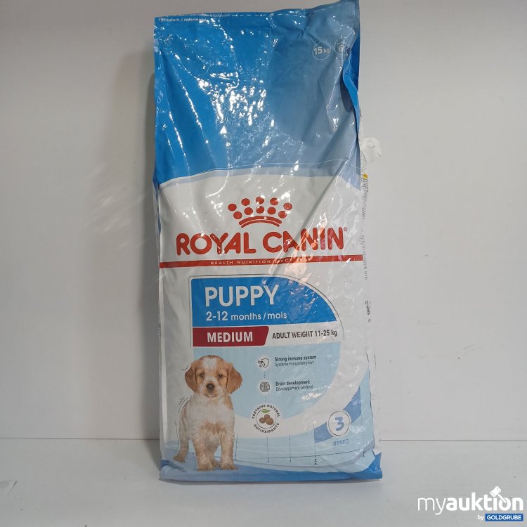 Artikel Nr. 818554 Artikel Nr. 818554: Royal Canin Puppy Hundefutter Medium (11-25kg) 15kg