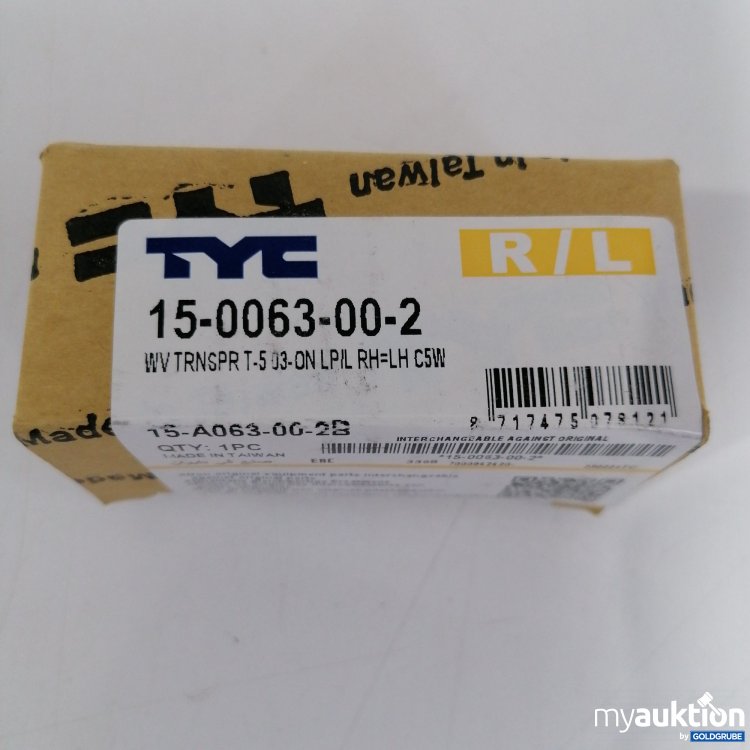 Artikel Nr. 827554 Artikel Nr. 827554: TYC 15-0063-002-2, WV TRNSPR T-5 03-ON LP/L RH=LH C5W