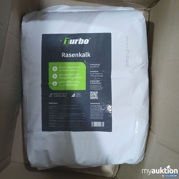 Artikel Nr. 868554: Turbo Rasenkalk 18kg