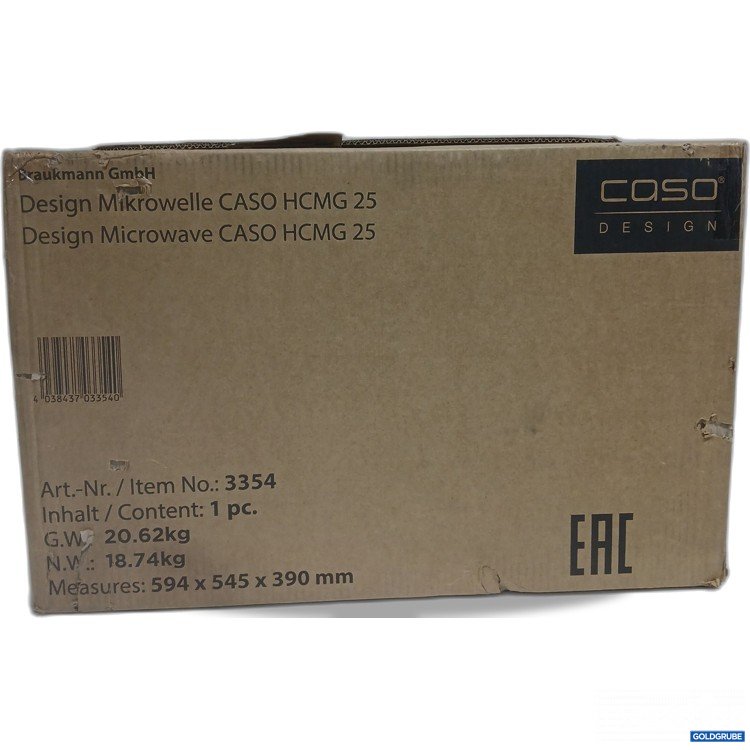 Artikel Nr. 885554: Casa Design Mikrowelle CASO HCMG25 