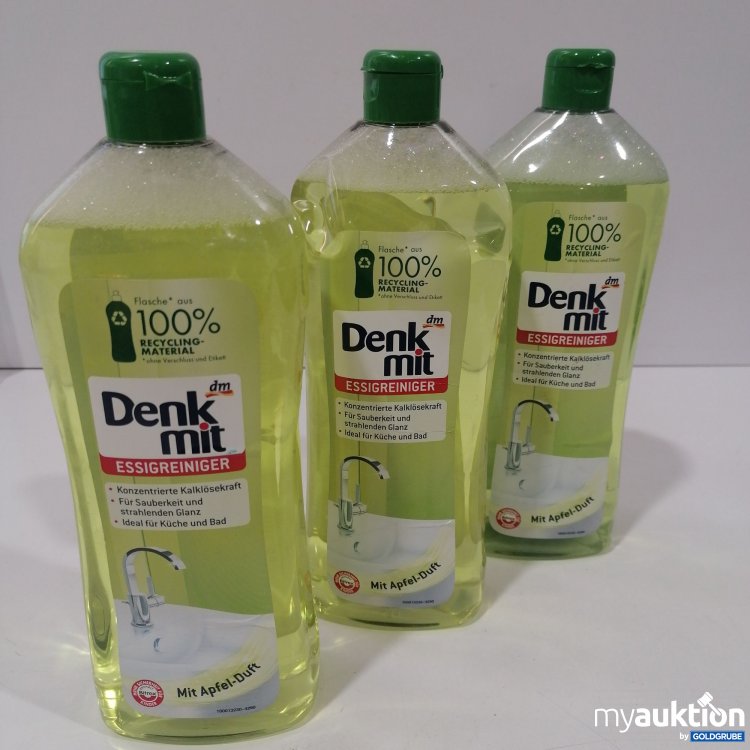 Artikel Nr. 886554: Denk mit Essigreiniger mit Apfelduft 3x1L