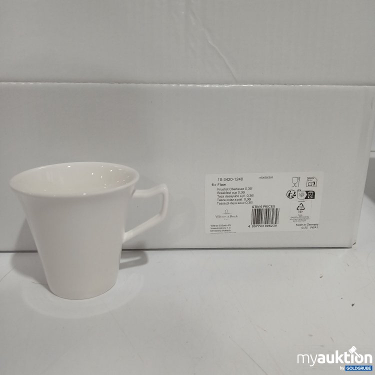 Artikel Nr. 903554: Villeroy & Boch Frühstücks Obertassen 0,36L 6Stk 