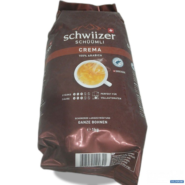 Artikel Nr. 952554: Schwiizer Schüümli Crema ganze Bohnen 1kg 