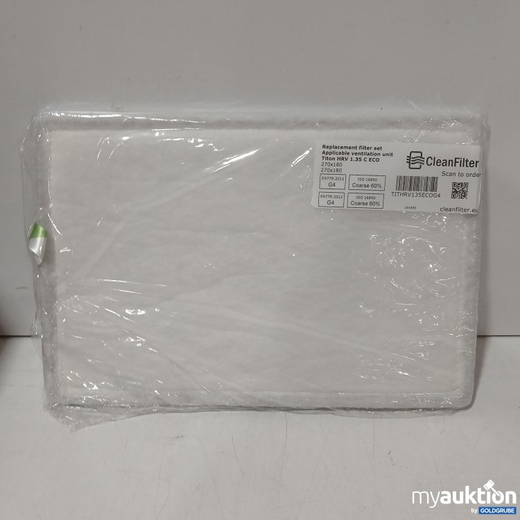 Artikel Nr. 967554: Titon HRV 1.35 C ECO G4 Vor-Filter, Art.No. TITHRV135ECOG4