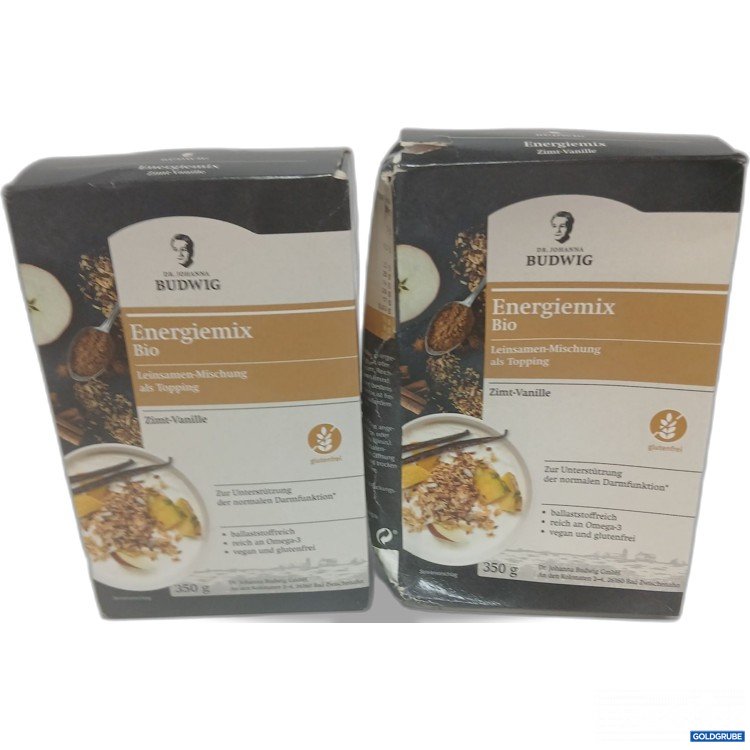 Artikel Nr. 970554 Artikel Nr. 970554: Dr.Johanna Budwig Energiemix Bio 350g Zimt Vanille