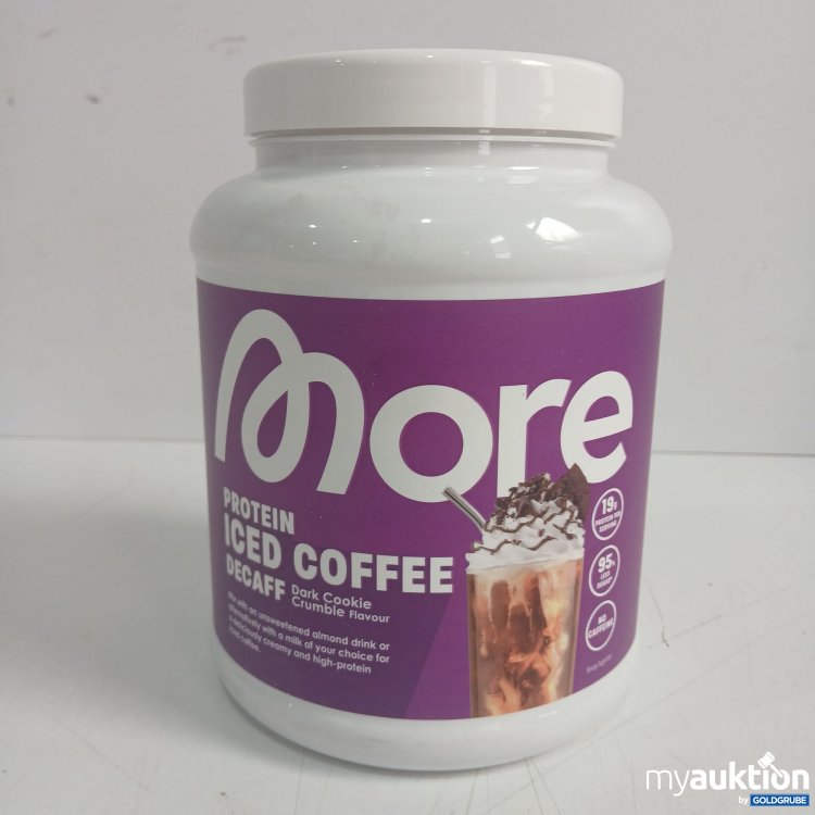 Artikel Nr. 984554 Artikel Nr. 984554: More Protein Iced Coffee Decaff Dark Cookie Crumble 500g