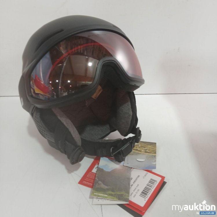 Artikel Nr. 991554: Alpina Visor Alto QV Skihelm black matt 
