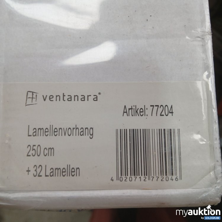 Artikel Nr. 439555: Ventanara Lamellenvorhang 250cm +32 Lamellen 77204 2er Pack 