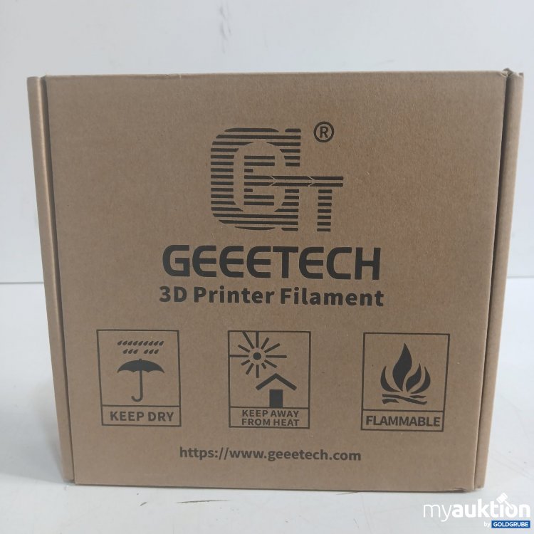 Artikel Nr. 465555 Artikel Nr. 465555: GEEETECH 3D Printer Filament PLA 1 kg 1,75 mm Silk Gold