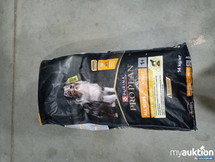 Artikel Nr. 467555 Artikel Nr. 467555: Purina Pro Plan Hundefutter 14 kg
Für ausgewachsene Hunde, Light/Sterilise.d, All Sizes, 1+ Jahr.