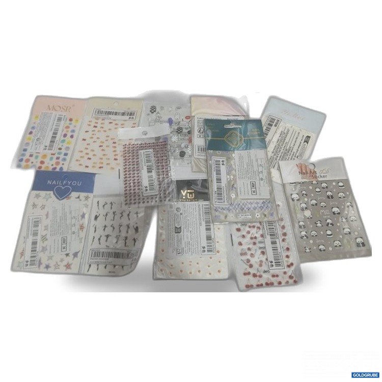 Artikel Nr. 468555: 12 Pkg Nail Art Sticker verschiedene Motive