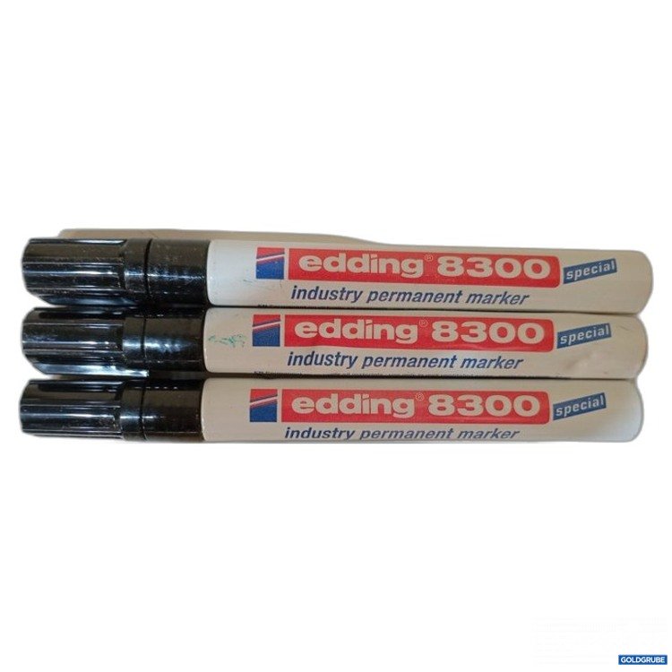 Artikel Nr. 471555 Artikel Nr. 471555: edding 8300 industry permanent marker special 3 Stk.