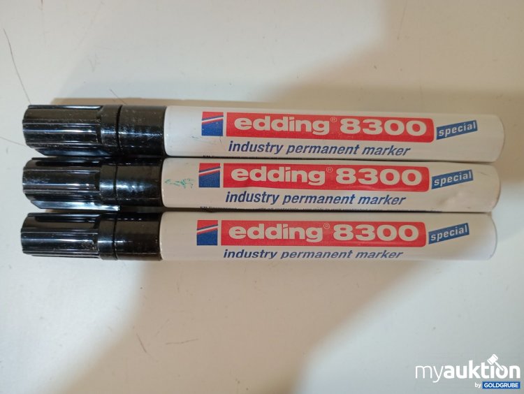 Artikel Nr. 471555 Artikel Nr. 471555: edding 8300 industry permanent marker special 3 Stk.