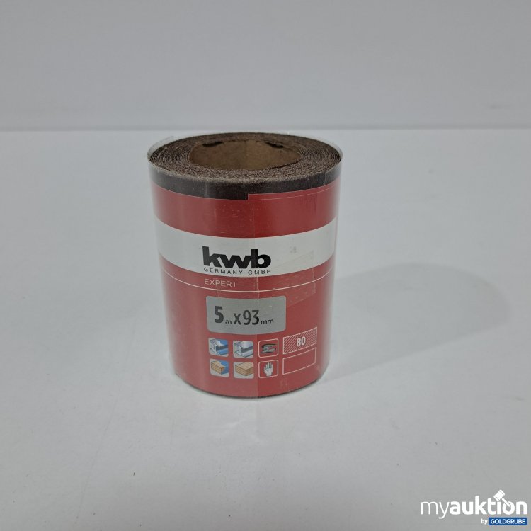 Artikel Nr. 815555: Kwb Expert Schleifpapier 5mx93mm