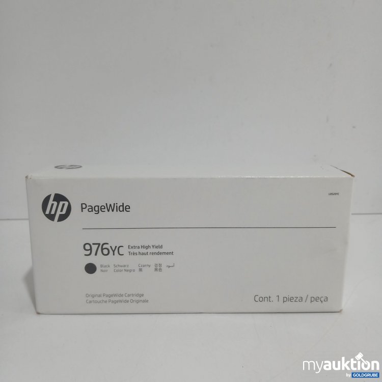Artikel Nr. 856555 Artikel Nr. 856555: Hp Original PageWide Cartridge 976YC Black
